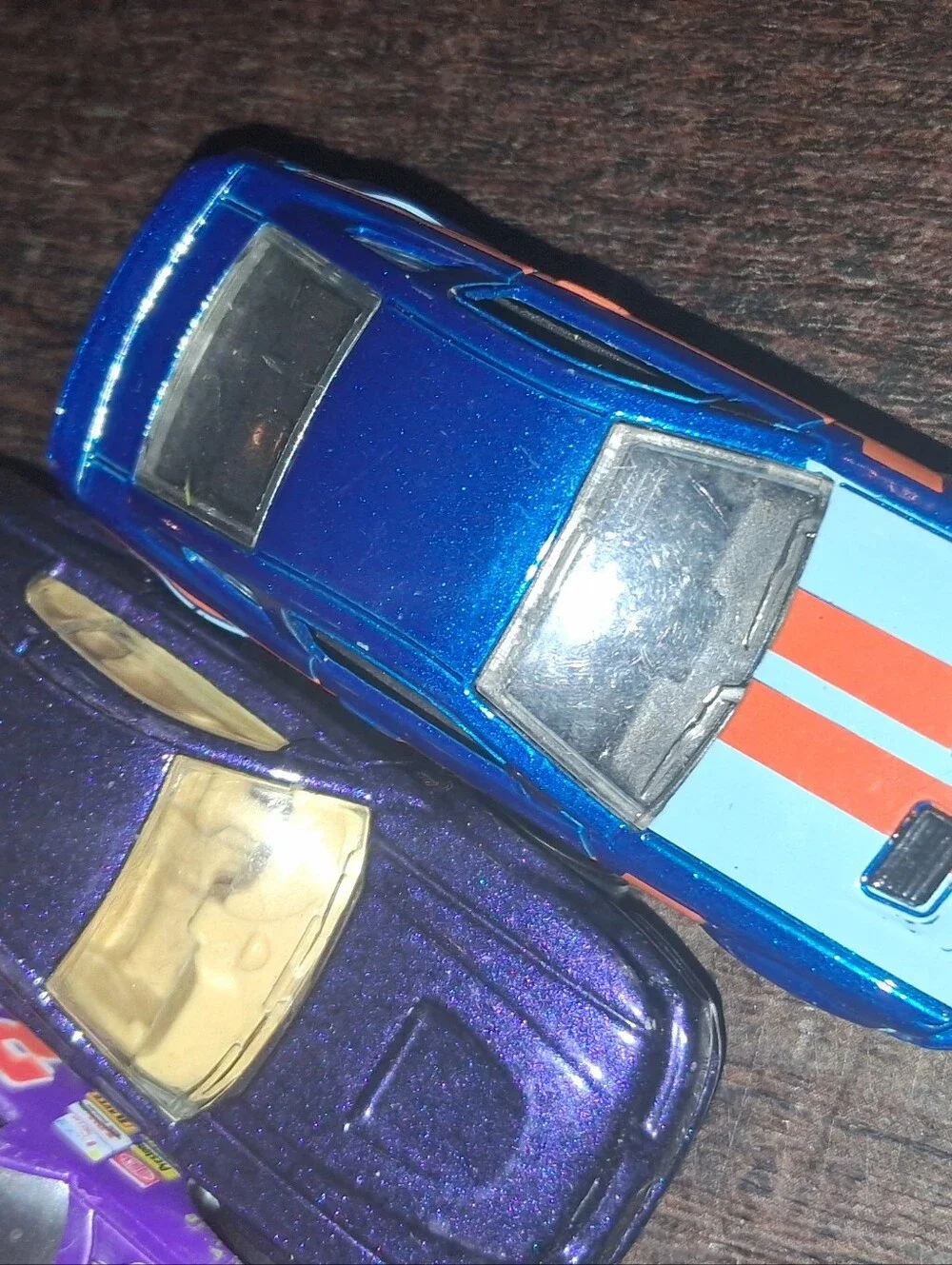 Assorted Kids Hot Wheels - Purple, Orange, Yellow, Blue
